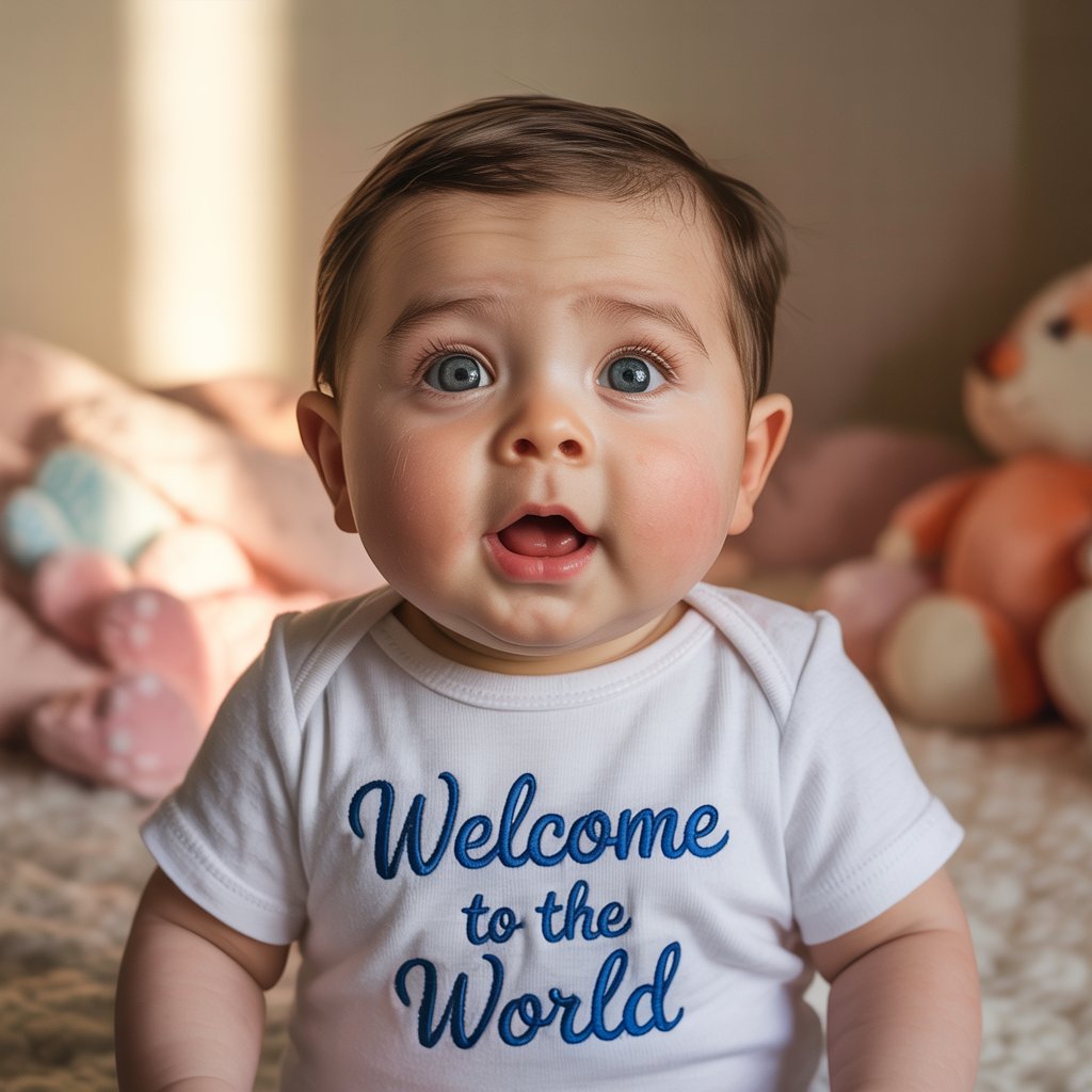 Hindu baby boy with J